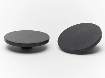 ORA - Nero Marquina marble door handle by Lo & Co Interiors - view 2